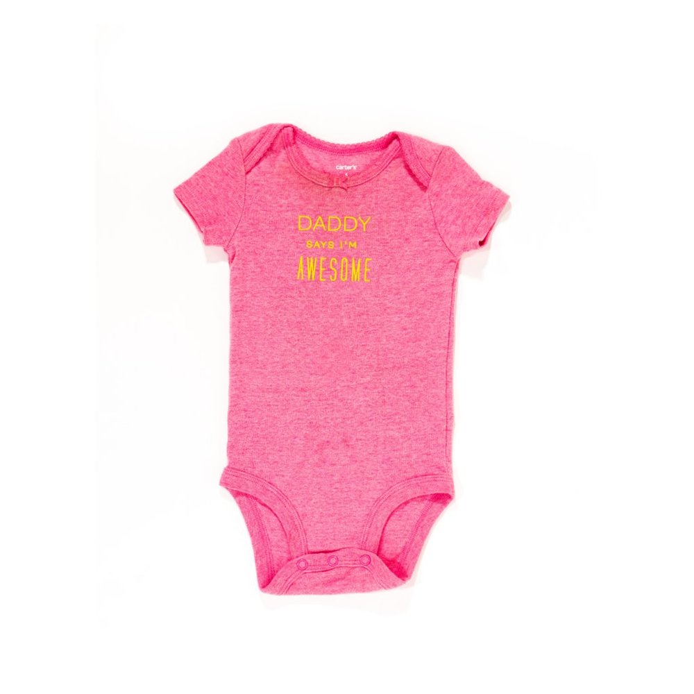 Carter's  short sleeve onesie 6M
